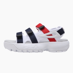 Fila Disrupter - Poikien Sandaalit - Valkoinen/Laivastonsininen/Punainen | FI-28528